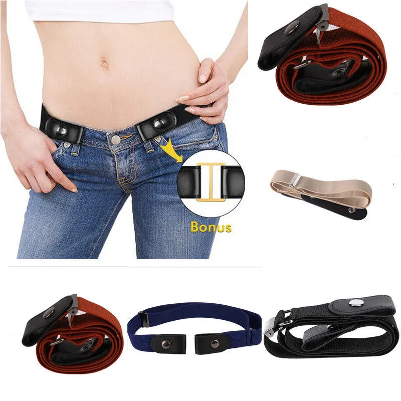 Buckle Free Belt Buckle Free Adjustable Waistband No Buckle Stretch