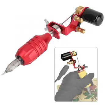 

Red Tattoo Kits Machine Strong Motor Gun Handle Cartridge Needles Makeup Tattoo Machine Permanent Makeup Tool