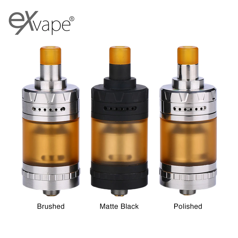 

Exvape Expromizer V4 MTL RTA Tank 2ml Capacity E-cigarette Atomizer Liquid Control & Airflow Control Atomizer for MTL Vaping