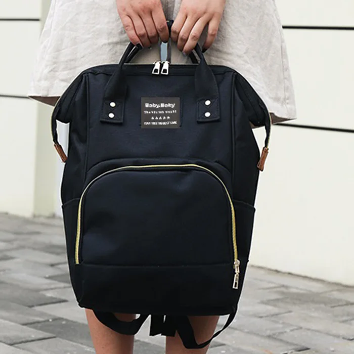 

Hot Diaper Bag Waterproof Backpack Men'S Mummy Baby Care Nappy Bag Large Capacity Business Backpack Good Helper For Mom Travel