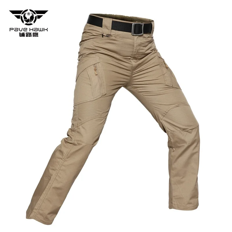 Táctica al aire libre de carga pantalones de los hombres Trekking pantalones de Camping senderismo pantalón SWAT camuflaje ejército Pantalones