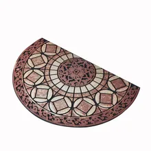 Роскошный Европейский коврик для двери из натурального каучука, размер 60*90 см, коврик для прихожей, ванной комнаты, коврики для улицы, ковры для украшения дома, tapete