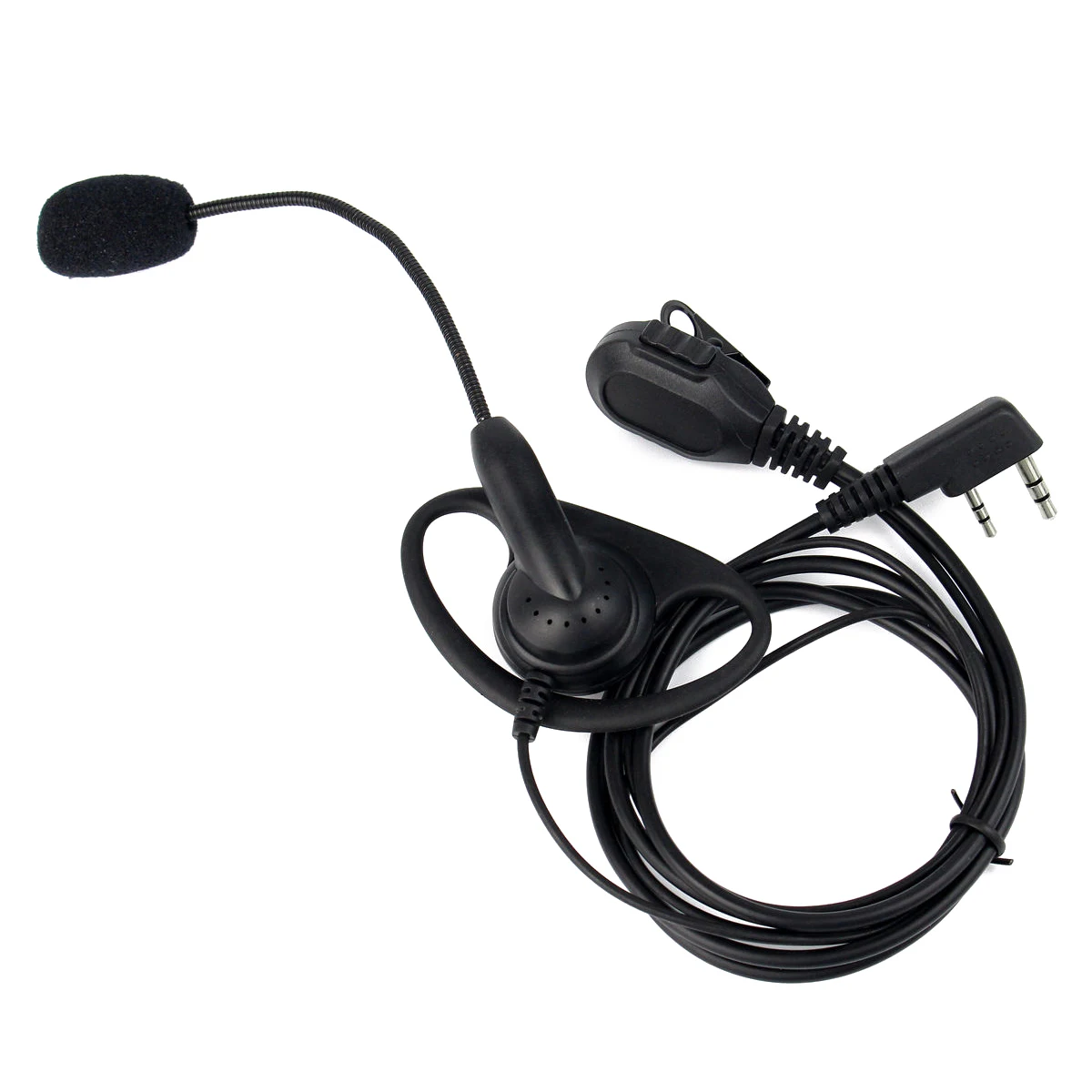 IG Подробная информация о 3xd форме PTT наушники микрофон для Kenwood UV5R Retevis