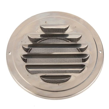 

Promotion! 100mm Stainless Steel Round Circle Air Vent Grille Ducting Ventilation Cover 64.1g