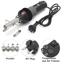 220V 450W 450 Degree LCD Adjustable Electronic Soldering Station Hot Air Guns ICs SMD Desolder For 4-BGA Nozzles