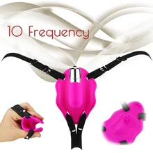 Meselo Woman Butterfly Wearable Vibrator 10 Speed G-Spot Pussy Stimulation Vibrator Massager Bullet Adult Product Sex Toy