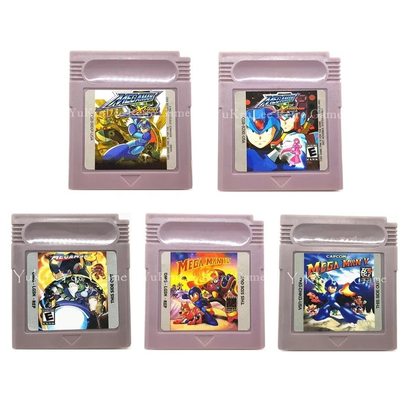 

Video Game Cartridge Card Mega Man Series for 16 Bit Game Console US/EU General Version English Language