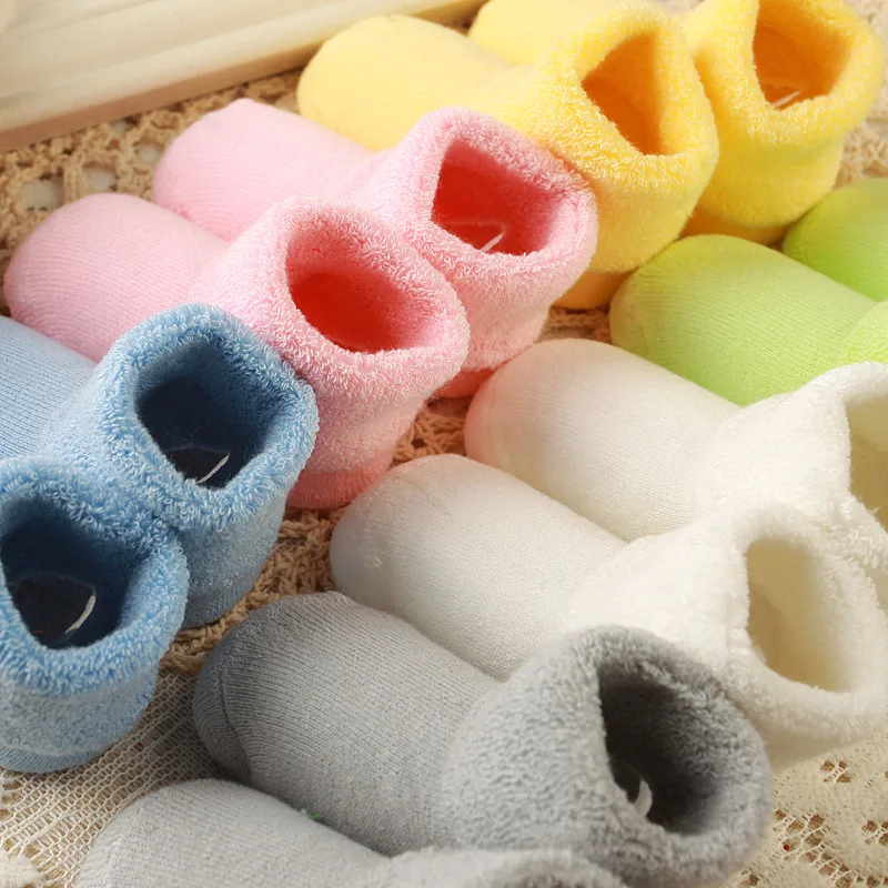 

0-12Months Baby Winter Socks Thick Warm Soft Plush Sock Infant Newborn Baby Girl Boy Socks Bebe Sokken Calcetines