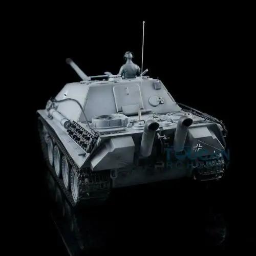 2 4G Henglong масштаб 1/16 серый 6 0 поколение ИК пластик немецкий Гепард RTR