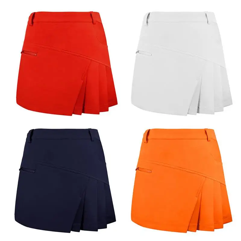 Высококачественная Женская юбка для гольфа для ракеток для бадминтона и тенниса