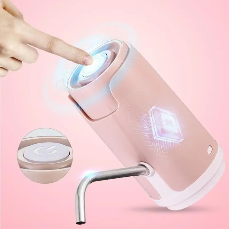 

USB Rechargeable Water Pump Dispenser 304 Stainless Steel Automatic Electric Water Pump Dispenser Gallon Drinking Bottle Switch