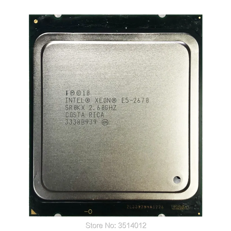 Процессор Intel Xeon E5-2670 E5 2670 2,6 ГГц Восьмиядерный шестнадцп 20 м 115 Вт LGA 2011