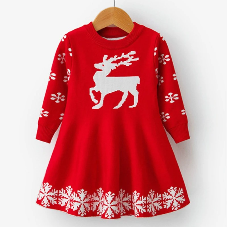 snowflake jumper dress