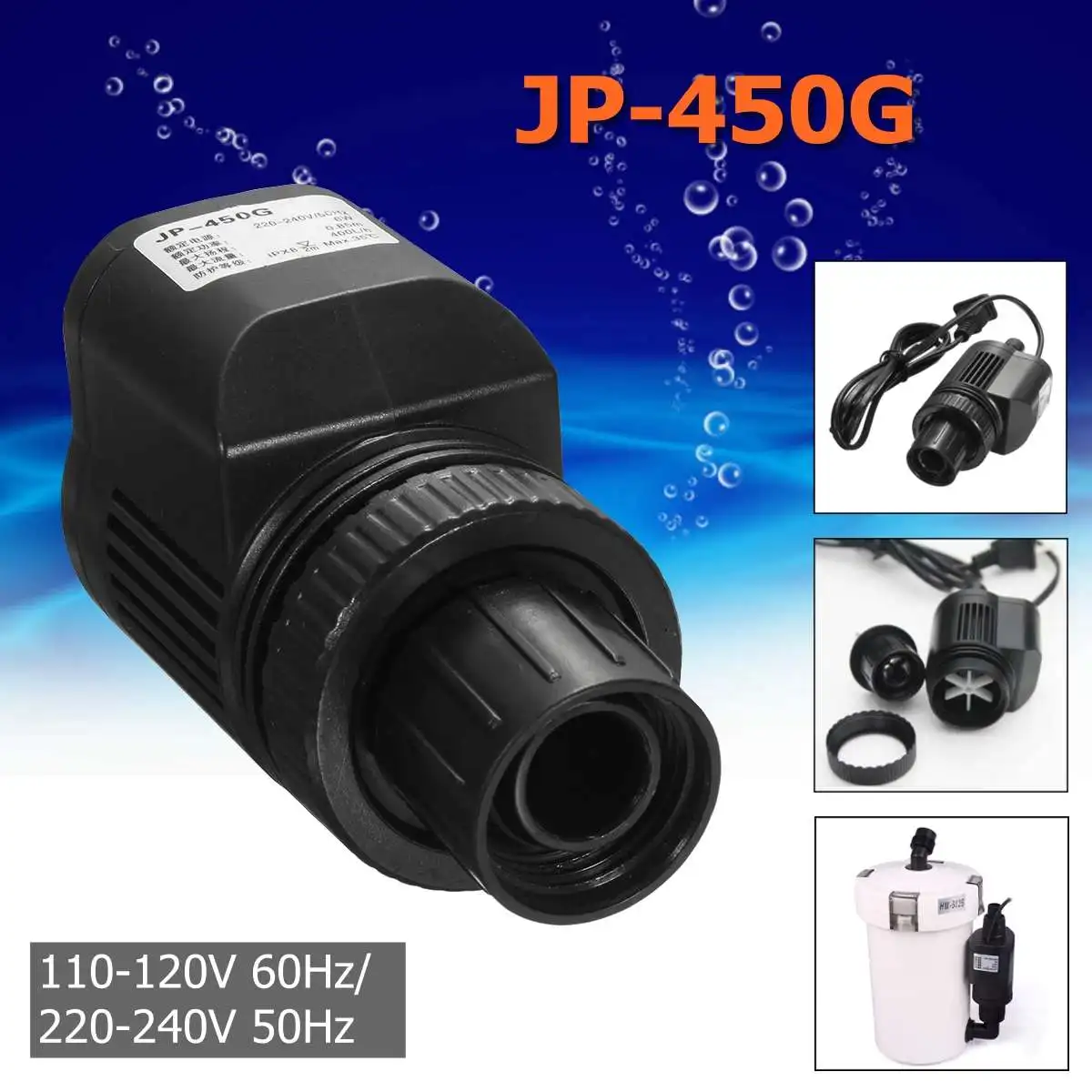 Насос для воды Sunsun 110 240 В 6 Вт фильтр канистра JP 450G замена оригинал|Фильтры и