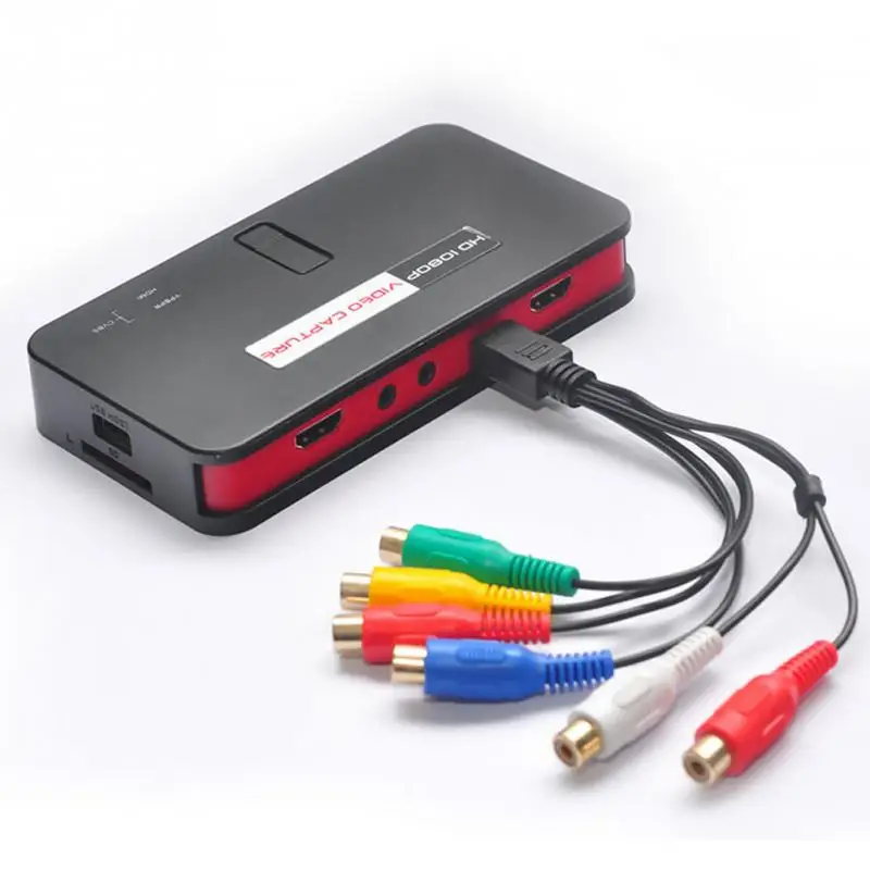 

AU Plug HD Capture Box Card 1080P Recorder Device Video Game USB Set Top Live Broadcast Streaming