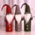 Крышка Бутылки Вина Xmas Eve Snowman Resuable Christmas Wine Bottle Protector Cover Bag for Christmas Decoration Storaging Wine