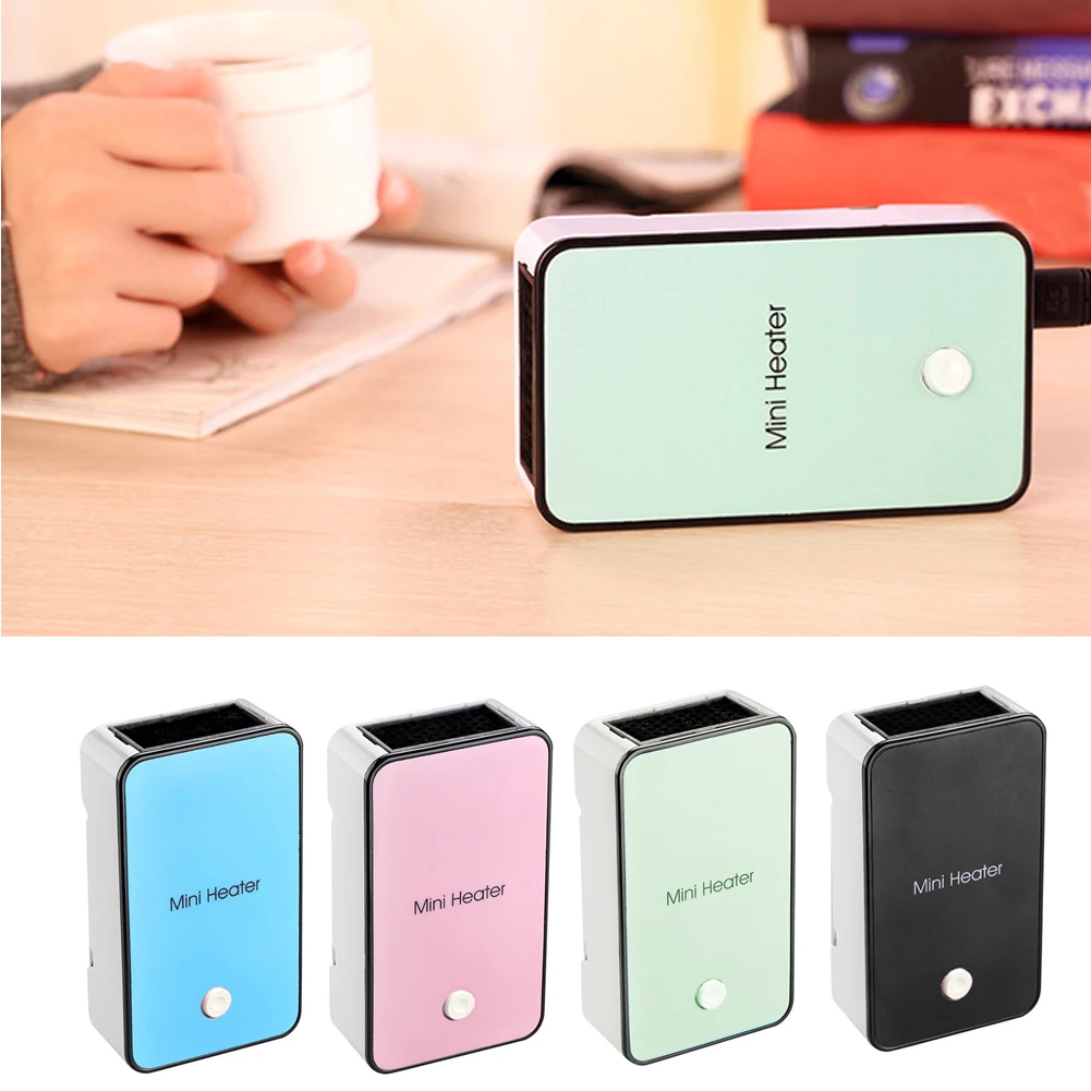 

50W Air Conditioner Home Portable Fan Mini Electric Energy Saving Desktop Gift Dormitory Winter Warmer