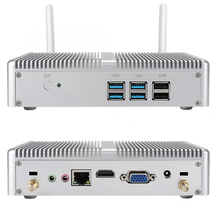 

H2-i7-5500U 8G RAM 1TB Solid State Drive MINI PC Host with 1 Indicator Light Hole 110-240V User manual