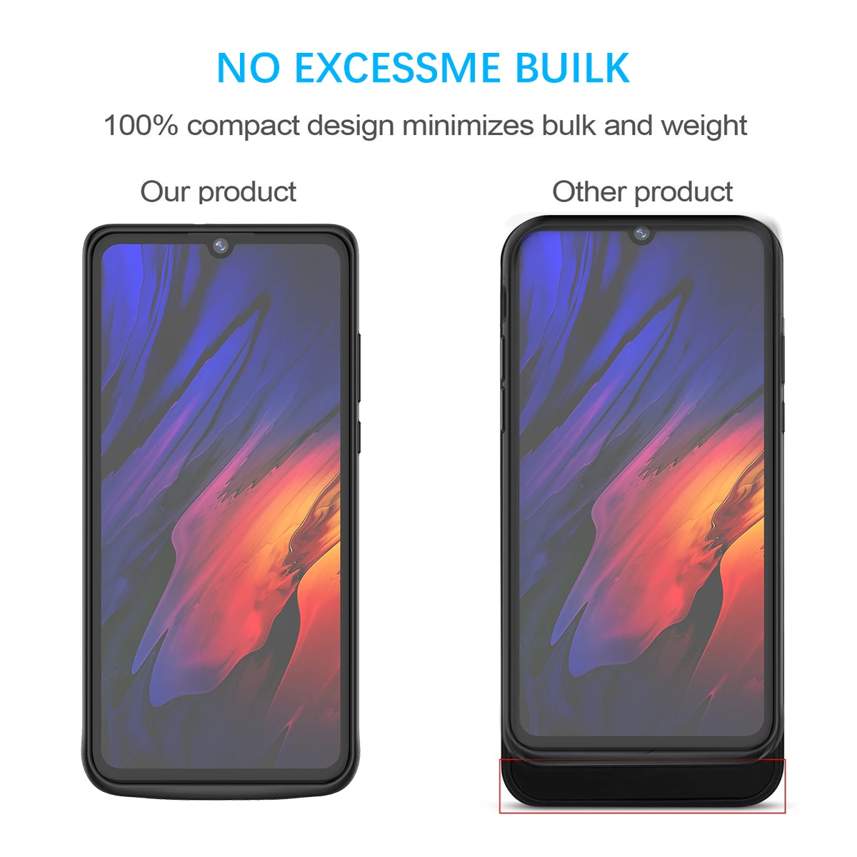 Чехол для зарядного устройства Huawei P30 Pro внешний аккумулятор на 4700 мАч чехол