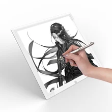 Ультратонкий портативный планшет со светодиодной подсветкой Tracer с плавным затемнением Artcraft Copy Board Tablet для художников набросок рисунок Трассировка