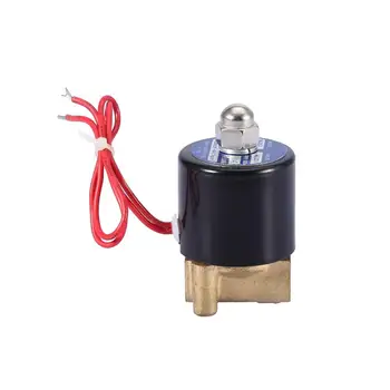 

DN8 Normally Closed 2 Position 2 Way Electromagnetic Solenoid Valve AC 220V 1/4'' High Quality