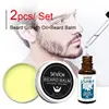 Sevich 2pcs lot Natural Organic Beard Balsam Wax Growth Beard Oil Hair Loss Porducts Fast