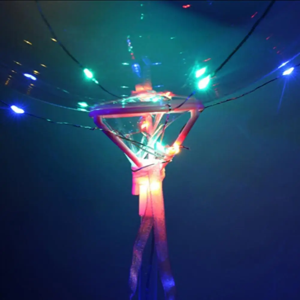 Светодиодный светящийся воздушный шар прозрачный Круглый пузырьковый вечерние светящиеся игрушки для рождественских подарков Прямая поставка
