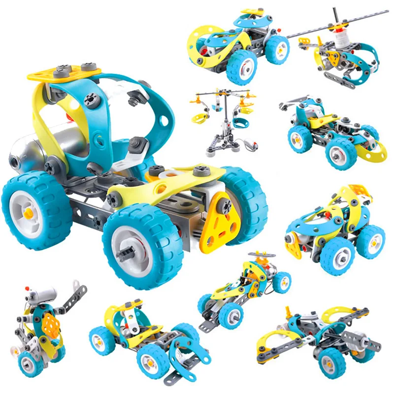 

Electric Motor Building Block Toy For Children Electric Model Building Blocks Kit Educational Intelligence Toy Gift For Kids