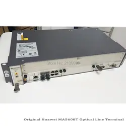 Huawei MA5608T GPON OLT с 1 * MCUD 1G + 1 * MPWC электрическая плата постоянного тока, MA5608T терминал оптической линии