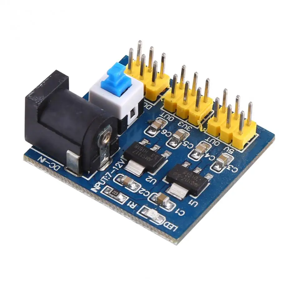 

VBESTLIFE DC-DC Voltage Converter Multi-output Step-down Power Supply Module 12V to 3.3V/5V/12V High Quality