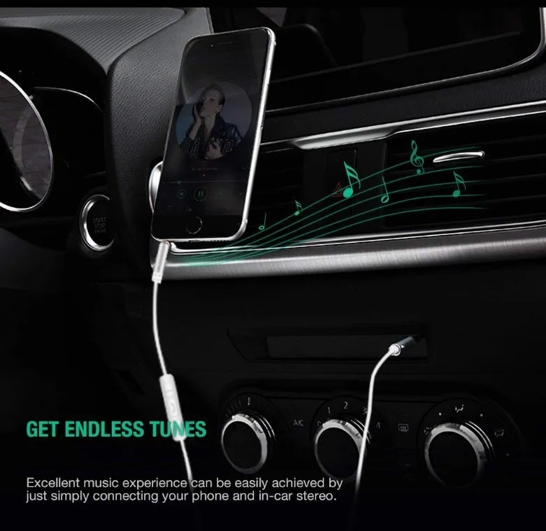CHYI аудио кабель для Bose QC25 тихий удобный наушников 3 5 мм регулятор громкости с