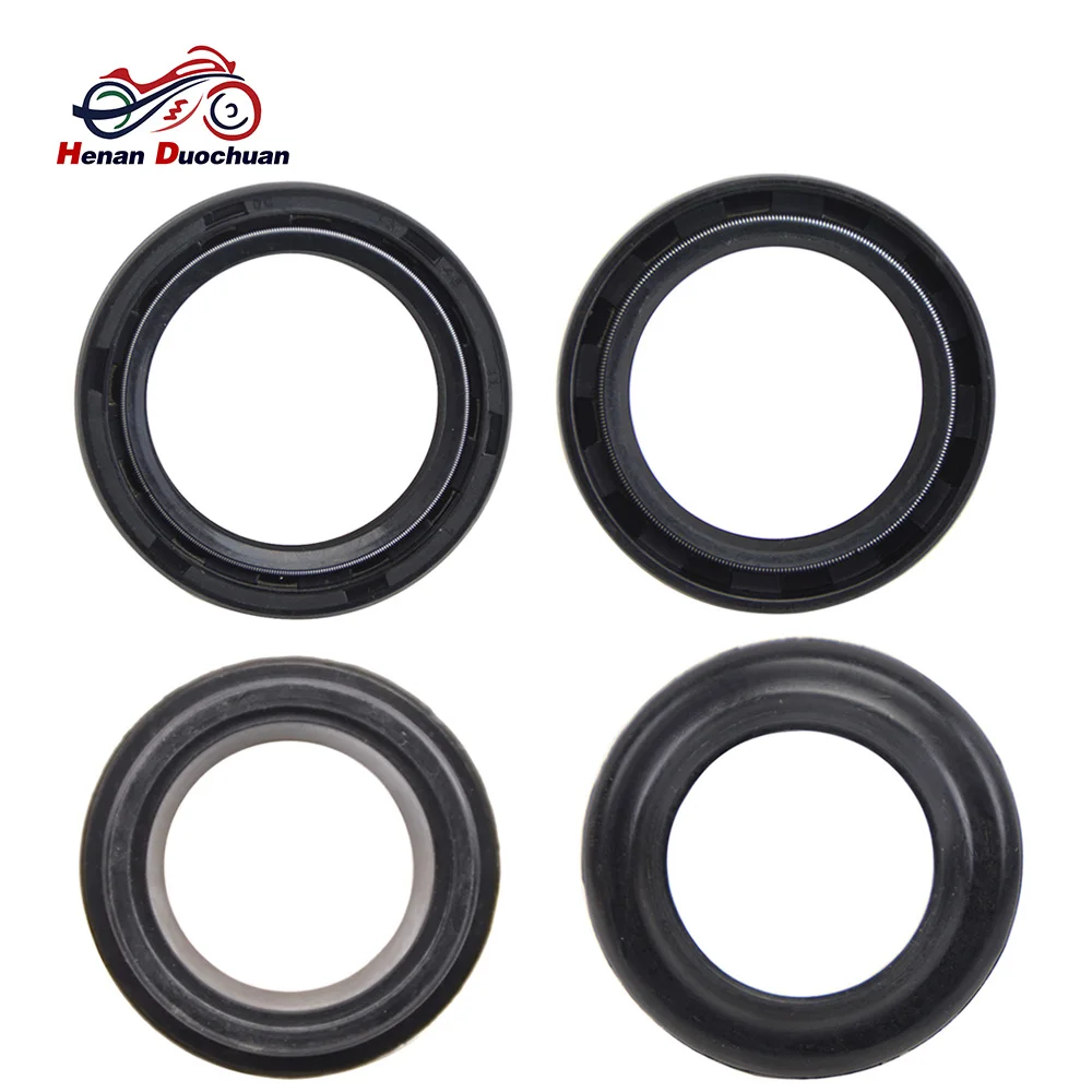 

Motorcycle Front Fork Damper Oil Seal and Dust Cover 33*46*11/33*46 (1 pair oil seal and 1 pair Dust Cover)