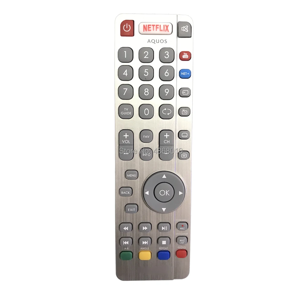 New TV Remote For Sharp Original Aquos Smart LED TV with Netflix Youtube TV's Button DH1903130519 Controle Fernbedienung