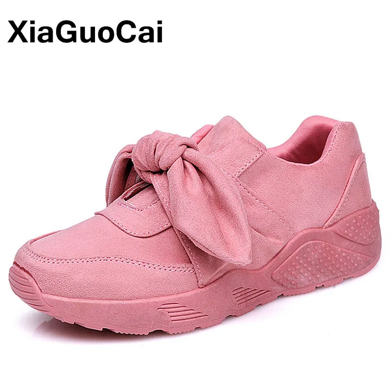 

Trend Women's Shoes Sneakers Plus Size Spring Autumn Ladies Footwear Bowknot Female Flats Casual Shoes 2019 Dropshipping