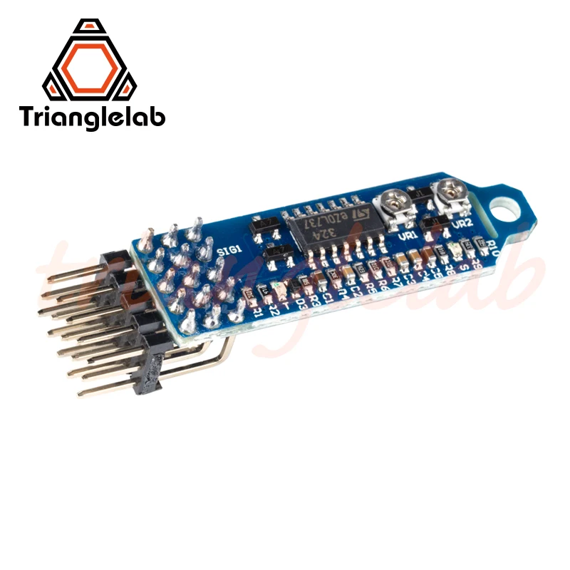 Pаспродажа Trianglelab прецизионный пьезо z зонд Универсальный комплект z зонд для 3D принтеров революционный датчик для автоматического выравнивания крова...