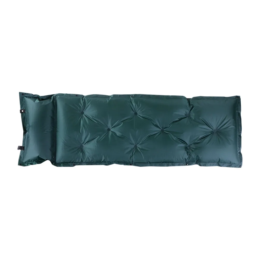 Надувной коврик для кемпинга надувной сна с подушкой пикника влагозащищенный