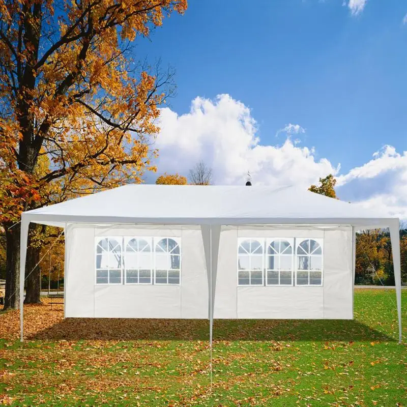 

3x9m Waterproof Garden Outdoor Sun Shelter Beach Tent Parking Shed Wedding Party Large Pavilion Canopy Outdoor Camping Tend