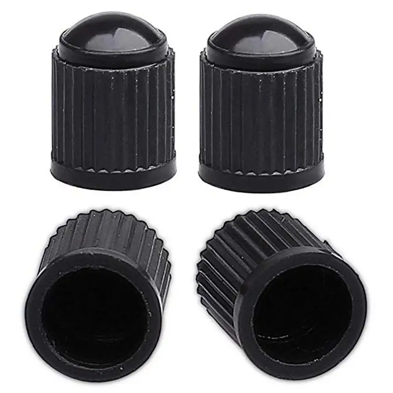 20 Pack Tyre Valve Dust Caps, Plastic Car Tire Valve Stems Dust Caps For Car, Motorbike, Trucks, Bike, Bicycle(Black