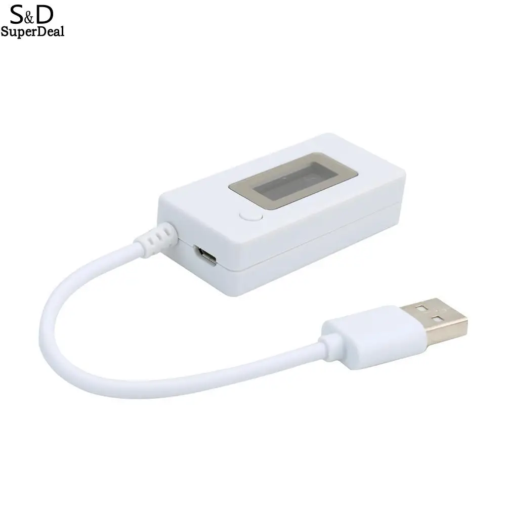 

USB Current Indicator Power Mobile Tester Charger Doctor LCD Meter Meter Portable Mobile Detector Power Voltage Battery