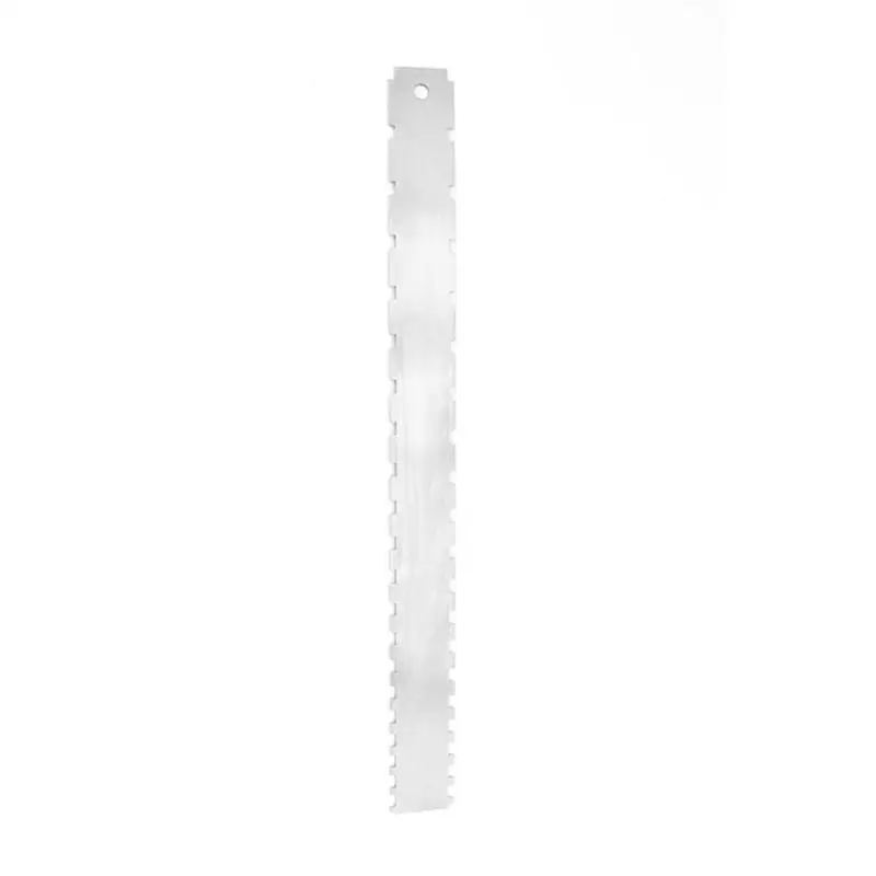 

Guitar Neck Notched Ruler Fret Fingerboard Straight Edge Measuring Repair Tool stainless steel Ruler Guitar Accessories