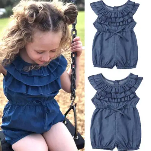 girls romper shorts