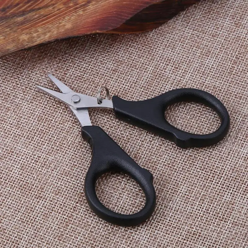 

1PCS Convenient Stainless Steel Fishing Scissors Pliers Line Cutter Lure Bait Scissor Remove Hook Tackle Tool Kits Accessories