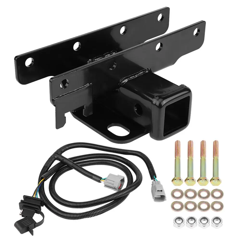 

Oversea Rear Trailer Receiver Hitch & Wire Harness Kit for Jeep Wrangler JK 2007-2018 Trailer Receiver Hitch Kit