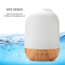 300 мл Супер Довольно Ароматерапия Увлажнитель масла Арома диффузор с красочными ЕС розетка для лампы