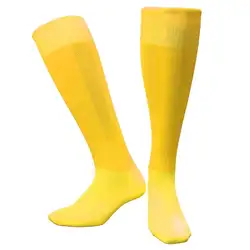 Мужские футбольные носки выше колена, дышащие Спортивные Повседневные спортивные носки без пятки
