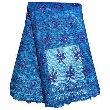 

2019 Latest French Laces Fabrics For Dress Embroidery Tulle African Laces Fabric For Wedding Nigerian Net Lace Material