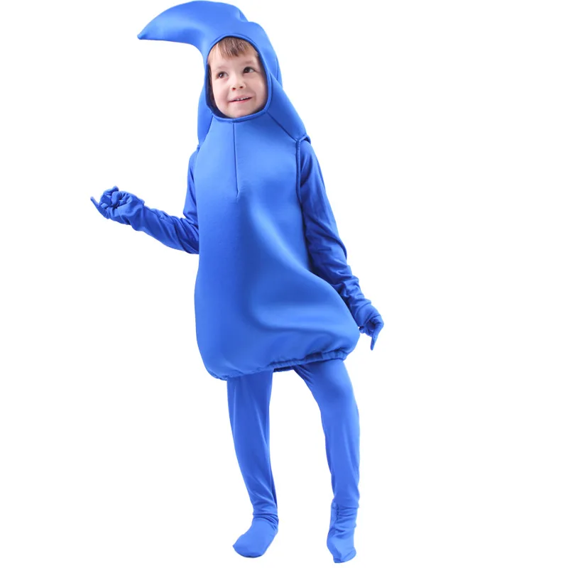 

Funny Kids Water Droplets Costume For Boys And Girls Halloween Christmas Cosplay Children Party Performance Clothes