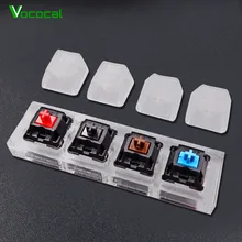 Vococal Portable Mechanical Keyboard Tester Set Acrylic Keycaps Key Caps 4-Axis Frame Accessories Test Kit for Cherry MX