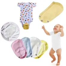 Комбинезон для новорожденных мальчиков и девочек; комбинезон с расширителем; комбинезон с расширенным карманом для подгузников; нижнее белье из мягкого хлопка