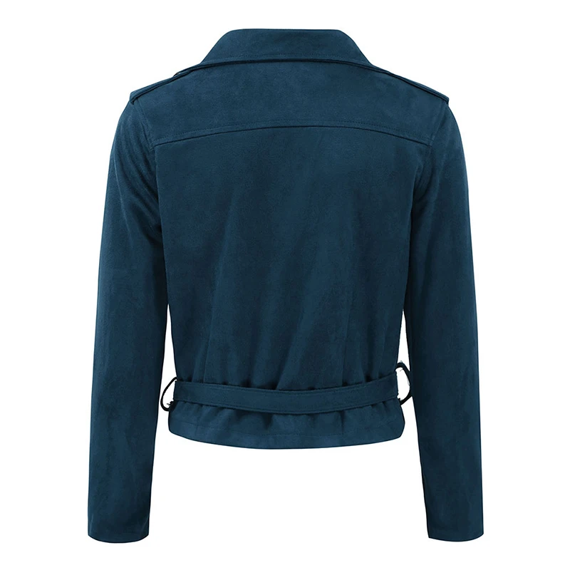 женская куртка кожаная 5XL из искусственной кожи Куртка Для женщин замши короткая